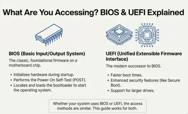 BIOS UEFI Differences Explained