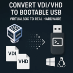 Convert a Virtual Machine into a Bootable USB