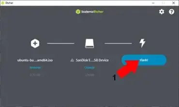 Etcher - Flash ISO to USB