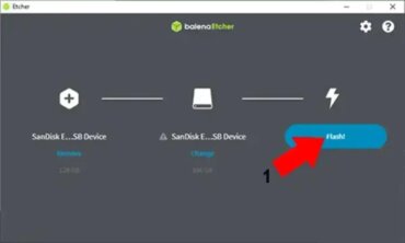 Etcher Flash to Clone USB
