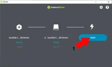 Etcher Flash to Clone USB