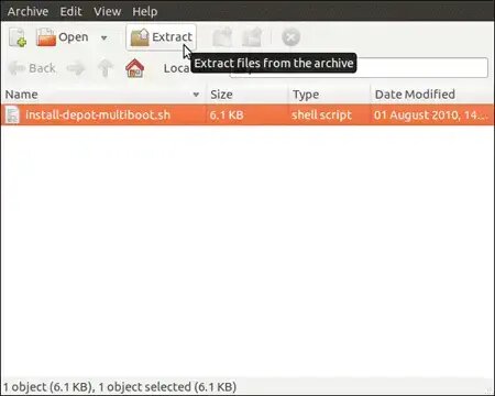 Extract MultiBoot