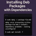 Install Deb Packages with Dependencies