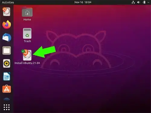 Install Ubuntu from USB