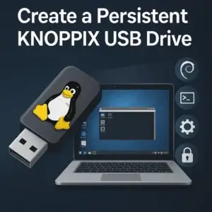 KNOPPIX Live bootable USB drive