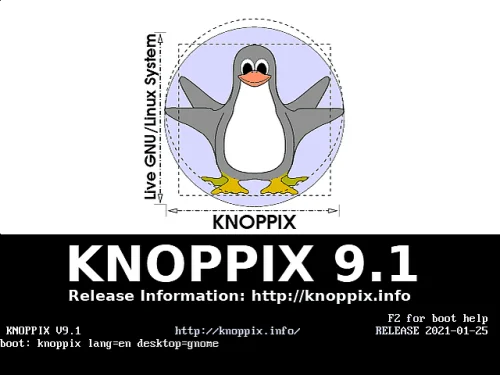 Knoppix Boot Codes