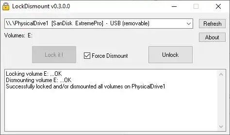 LockDismount