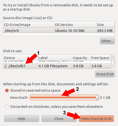 Proceed to Make an Ubuntu Startup Disk