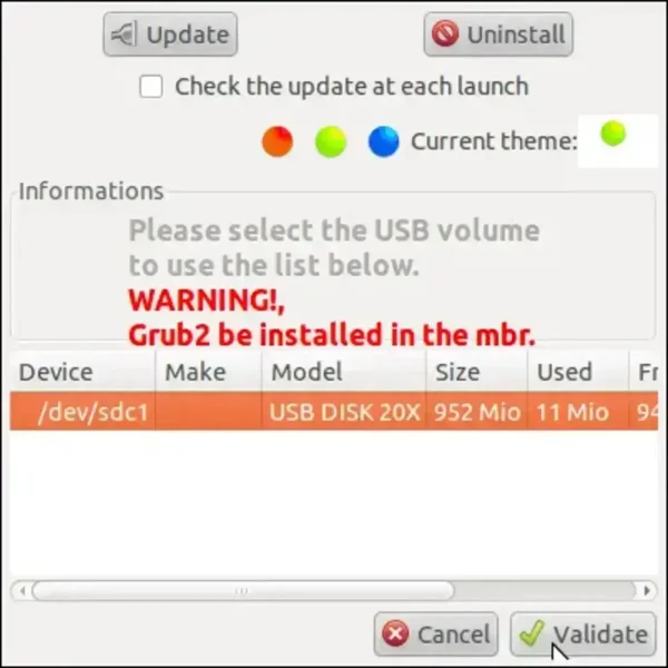 Select and Validate your Multiboot USB Drive - Multisystem
