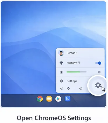 Open ChromeOS Settings