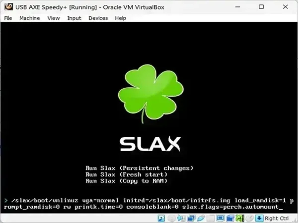SLAX Cheat Codes - Boot Parameters SLAX Cheat Codes