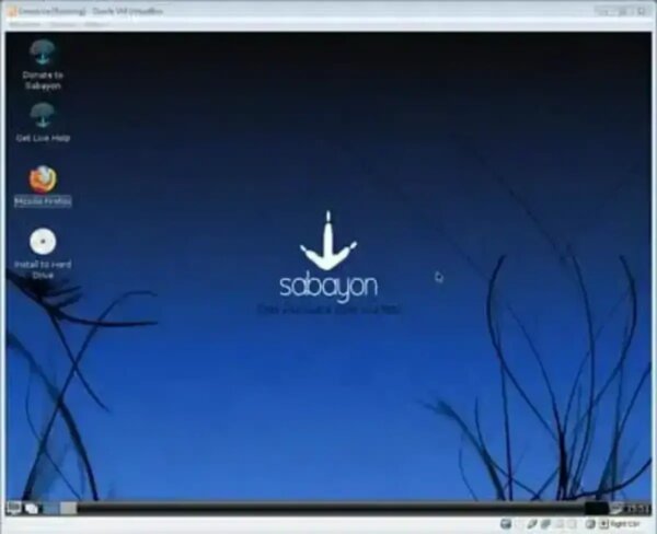 Portable Virtualbox running Sabayon Linux from a Flash Drive