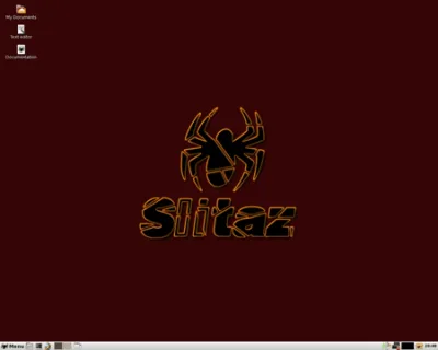 slitaz cooking iso running from usb