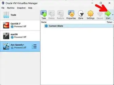 Start VirtualBox to Boot an ISO from Windows