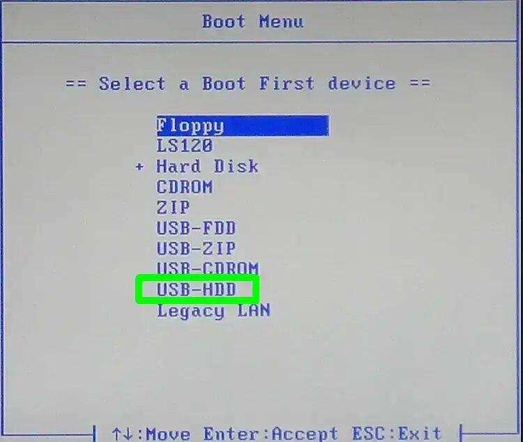 USB BIOS Boot