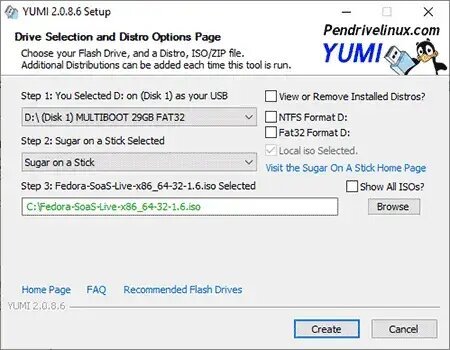 USB Bootable Sugar on a Stick Yumi