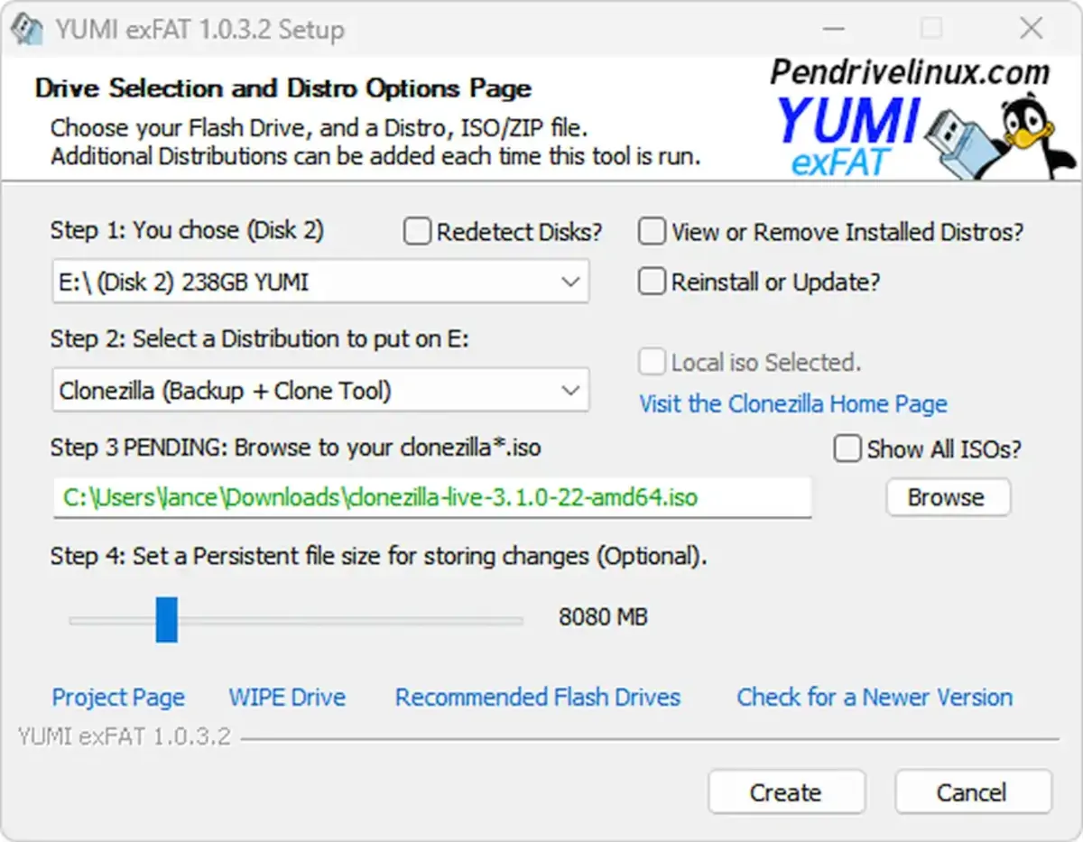 USB Avviabile Clonezilla 32 Bit | Live Linux Per Clonare Dischi E Backup | Strumenti Essenziali