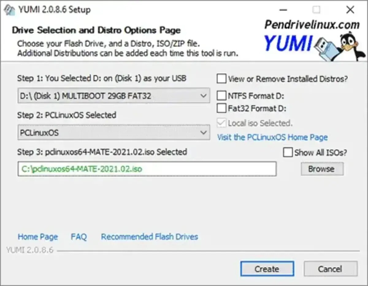 USB Bootable PCLinuxOS