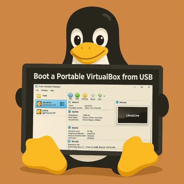 USB Portable VIrtualBox