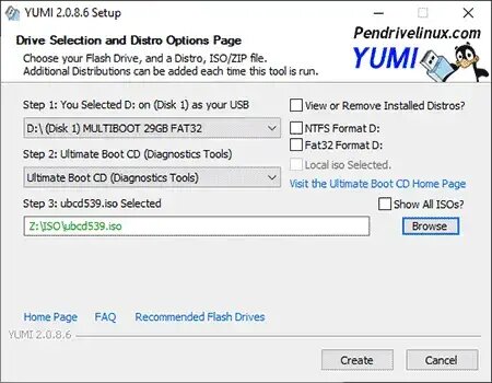 USB Bootable Ultimate Boot CD
