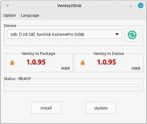 VentoyGUI Linux