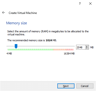 Set Virtual Memory Size