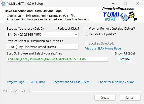 YUMI USB SLAX