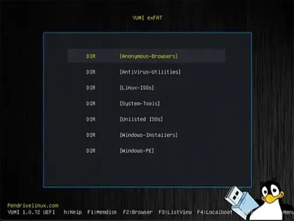 YUMI Multiboot USB Boot YUMI Multiboot USB Boot