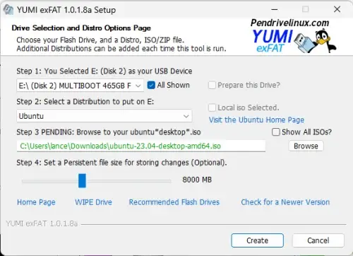 YUMI - Multiboot USB Creator - Bootable USB YUMI-exFat-Setup-500x362