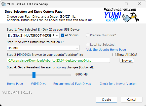 YUMI Multiboot Bootable USB