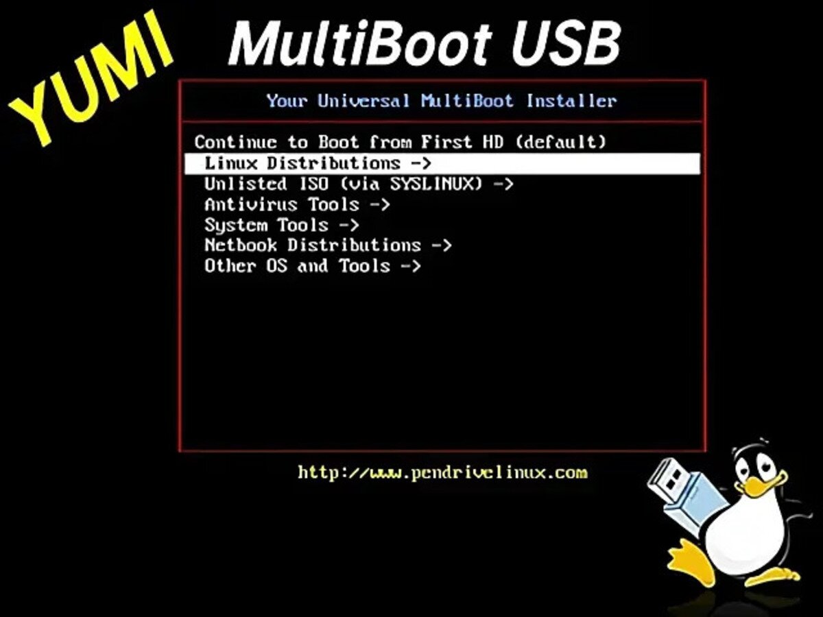 YUMI YUMI Multiboot Bootable USB