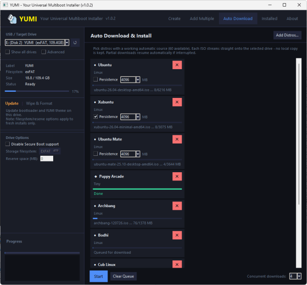 Yumi_Py Auto Download ISO Files