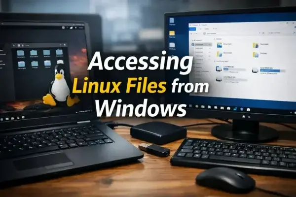 accessing linux files from windows