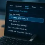 bios usb booting tips
