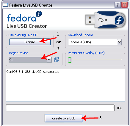CentOS USB Installation to a Flash Drive ▷ CentOS Live USB