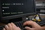 clear terminal history