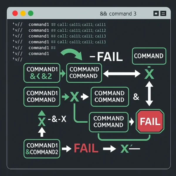 && command in Linux (and Linux command)