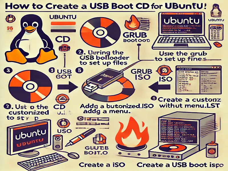 How to create a USB Boot CD for Ubuntu