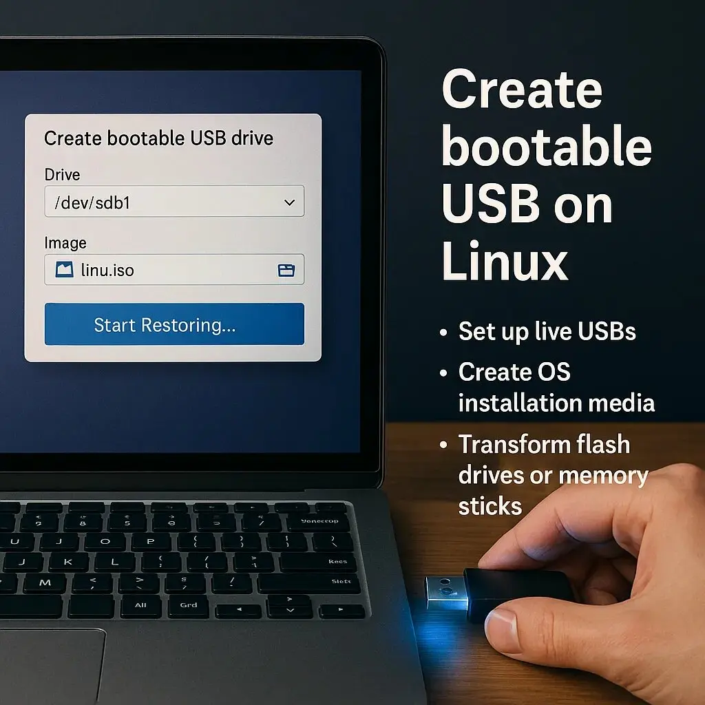Create Bootable USB (Linux)