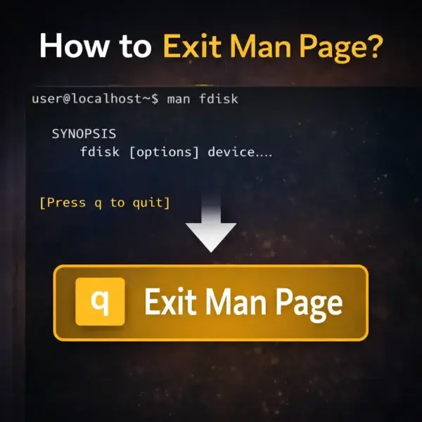 exit man page