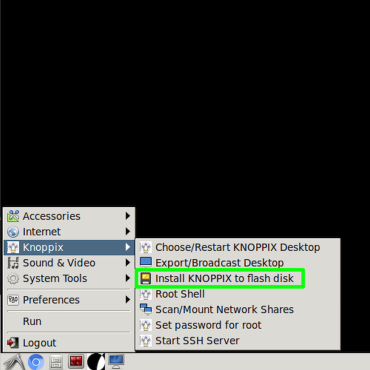 flash knoppix