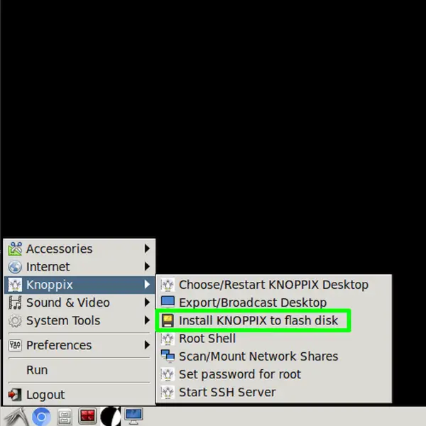 flash knoppix