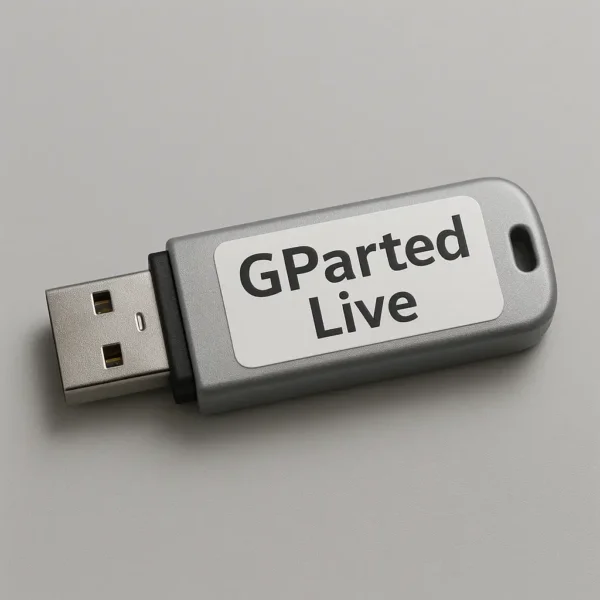 GParted Live USB