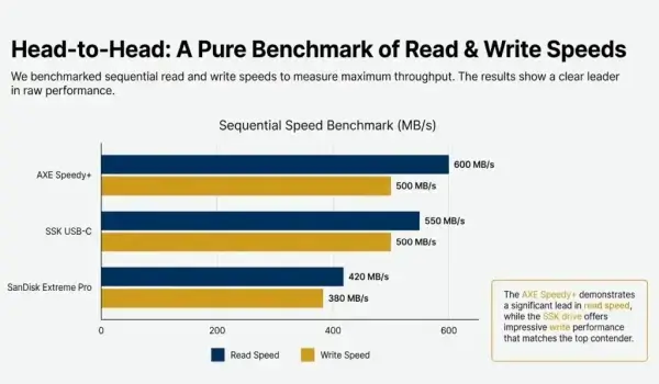 head-to-head flash drive benchmark speed test results head-to-head flash drive benchmark speed test