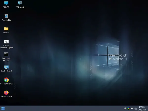 hiren's boot pe windows 11