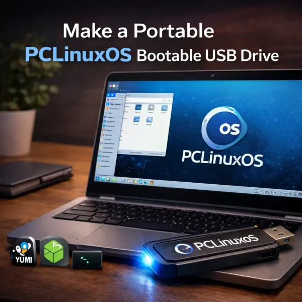 make a PCLinuxOS bootable USB drive