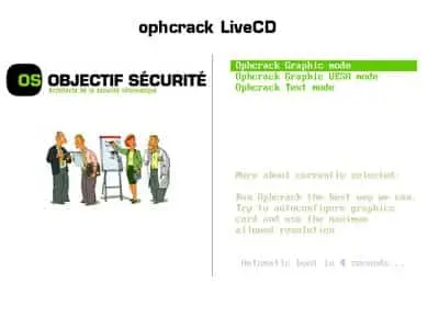 Ophcrack Bootable USB Creation using Windows