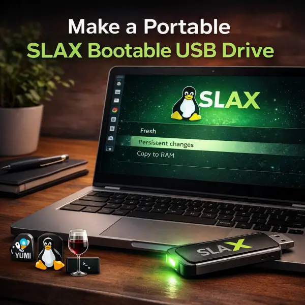 make a portable slax bootable usb drive portable slax bootable usb drive