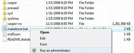 right click and run as administrator