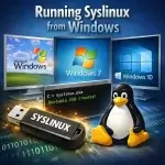 run syslinux from windows